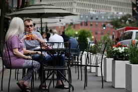 Boston's North End Opens Its Outdoor Dining Space After a Fee Controversy !