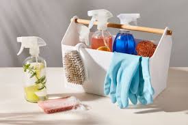 Keep Cleaning Supplies in a Caddy