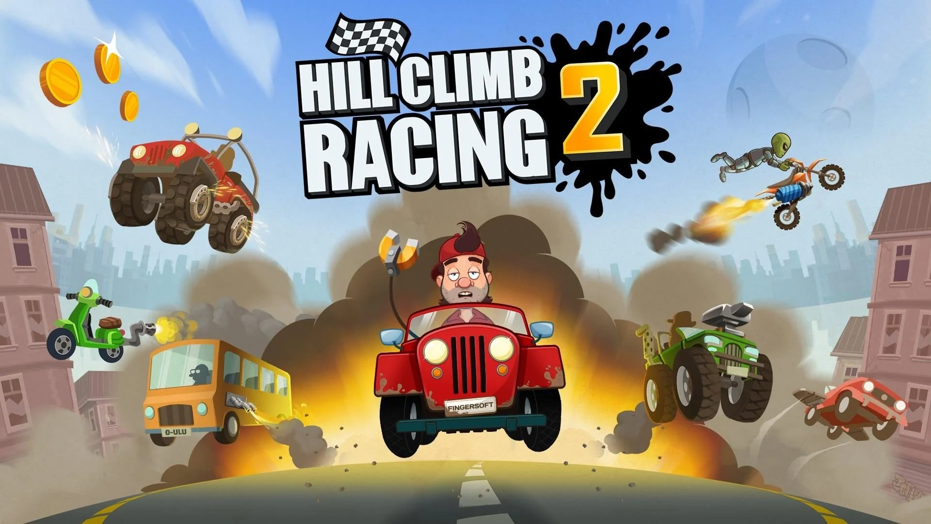 Hill Climb Racing 2 MOD Apk