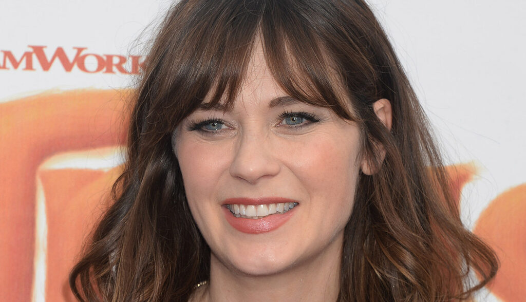 Deschanel without her trademark bangs has become an internet phenomenon.