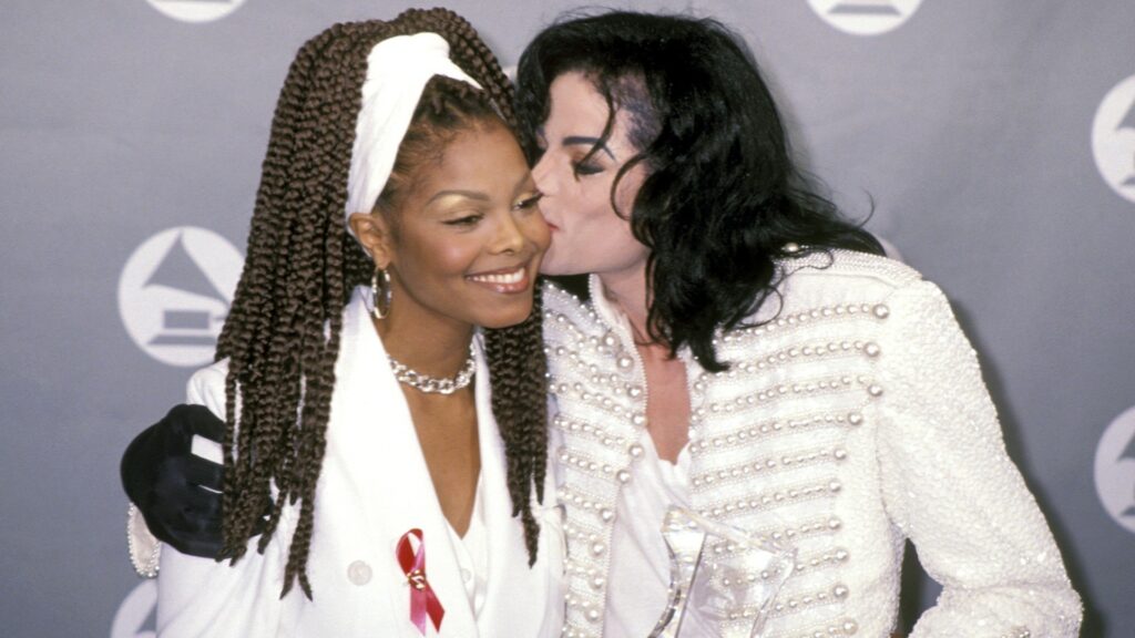 Do Janet and Michael Jackson have any sort of family relationship?
