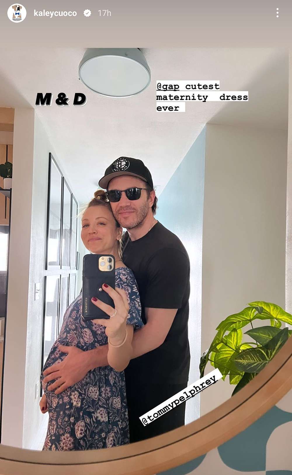 is kaley cuoco pregnant