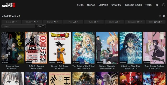 Animesuge - Streaming English Anime Online Free