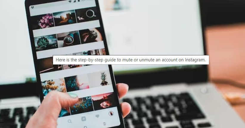 how to unmute posts on instagram