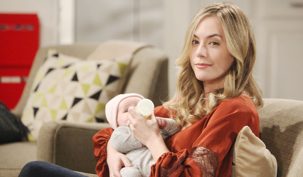is hope pregnant on bold and the beautiful