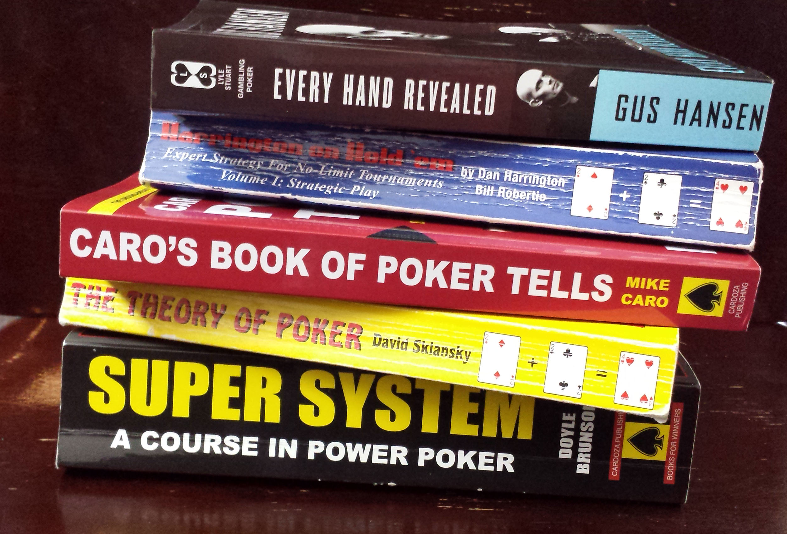 Know When To Hold & Fold: The Five Best Books Written By Pro Gamblers